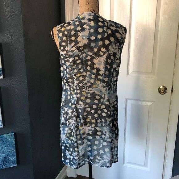 CAbi sheer tunic with abstract print - Picture 3 of 5